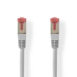 Nedis Cat6 patch kábel, szürke, aranyozott érintkezők, 10/100/1000 Mbit/s, hossz 2m, CCGL85220GY20