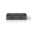 Nedis HDMI splitter, 1 x HDMI be - 2 x HDMI ki, HDMI1.4 (4K 30Hz), VSPL34002BK