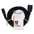 Nedis táp kábel IEC-320-C14 - IEC-320-C13, 3 x 0.75 mm˛, hossz 3m, CEGL10500BK30