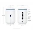 UBiQUiTi Dream Router TriBand 3x2,5Gbps (LAN) 1xPOE Out + 2xWAN (SFP+, RJ45), WiFi7, Asztali - UDR7