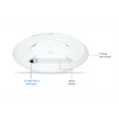 UBiQUiTi Wireless Access Point DualBand 1x2,5Gbps, 5Gbps, 2x2 MU-MIMO, WiFi7, POE nélkül, Falra rögzíthető - U7-LITE
