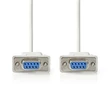 Nedis CCGL52055IV20 null modem kábel, 2m