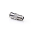 Nedis CSGP41956ME műholdas és antenna adapter, 10 db, F Férfi Gyors, F Nő,  Nikkelezett, 75 Ohm,  Egyenes, Fém, Ezüs