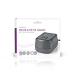 Nedis POCO105 power konverter, Hálózati tápellátás, 230 V AC 50 Hz,  70 W, Dugó földelt érintkezővel,  Fekete