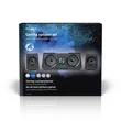 Nedis GSPR21022BK hangszóró készlet, csatornák: 2.2, USB tápellátás, 3,5 mm Férfi, 48 W, LED, Hangerőszabályozó
