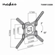 NEDIS TVWM1330BK fali tartó 23 - 55 