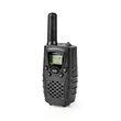Nedis Walkie-Talkie készlet, 2 kézibeszélő 8 km-ig Frekvencia csat: 8 PTT / VOX akár 2,5 óra Fejhallgató kimenet, fekete