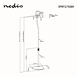 NEDIS SPMT2750BK hangszóró állvány