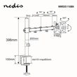 NEDIS MMSIS110BK asztali monitor állvány | 15-32