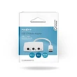 Nedis CCGB65900WT01, USB-C™ dugó | 3x 3,5 mm jack aljzat, fejhallgató/headset/mikrofon csatlakozási lehetőségek