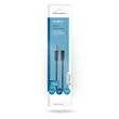 Nedis CAGB22050BK50 sztereó audió kábel, 3,5 mm Férfi, 3,5 mm Nő,  Nikkelezett,  5 m | kerek,  Fekete