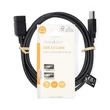 Nedis USB2.0 hosszabító kábel, hossz 2m, CCGL60010BK20