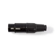 NEDIS COTP15902BK szerelhető XLR aljzat