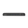 Nedis HDMI splitter, 1 x HDMI be - 4 x HDMI ki, 4K@60Hz, VSPL3474AT