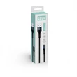COLORWAY Kábel, USB Type-C CW-CBUC045-BK, nylon 2,4A 1M fekete