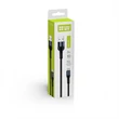 COLORWAY Kábel, USB CW-CBUM045-BK, MicroUSB (nylon) 2,4A 1M fekete