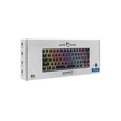 WHITE SHARK GK-2202-2B/BL-US ASHIKO-2/B/BL-US fekete mech.bill. angol, 61 kék kapcs.