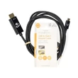Nedis CCGL64352BK20 USB C (USB-C) - Display Port kábel, USB3.2 Gen 1, 4K@60Hz, hossz 2m