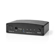 Nedis ASWI2514BK digitális audio kapcsoló 4x Toslink