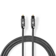 Nedis Profigold CATB25000GY10 optikai kábel, toslink, 1m