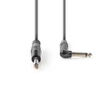 Nedis COTH23005GY30 félprofi audio kábel, 6,35mm mono jack dugó - dugó, hossz 3m, rugalmas