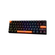 Baracuda DOLPHIN-B/BL-US, BGK-03121B/BL-US, fekete mechanikus gamer billentyűzet kék kapcsolóval, angol