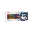 Baracuda DOLPHIN-B/BL-US, BGK-03121B/BL-US, fekete mechanikus gamer billentyűzet kék kapcsolóval, angol