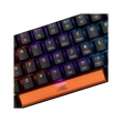 Baracuda DOLPHIN-B/R-US, BGK-03111B/R-US fekete mechanikus gamer billentyűzet piros kapcsolóval, angol