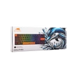 Baracuda DOLPHIN-B/R-US, BGK-03111B/R-US fekete mechanikus gamer billentyűzet piros kapcsolóval, angol