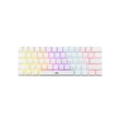Baracuda DOLPHIN-W/R-US, BGK-03211W/R-US  fehér mechanikus gamer billentyűzet piros kapcsolóval, angol