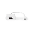 Nedis CCGB64651WT02 USB 3.2 Gen 1, USB-C (USB C) - HDMI 4K@30Hz, 0,20m