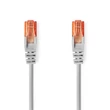 Nedis CCGL85230GY10 UTP Cat6 patch kábel, RJ45 aranyozott érintkezők, hossz 1m