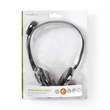 Nedis CHST100BK headset, 2x 3,5 mm jack