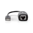 Nedis CCGB60EXTBK500 aktív USB hosszabító UTP kábelen kábelen, max. 50m-ig