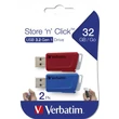 Pendrive, 2 x 32GB, USB 3.2, 80/25MB/sec, VERBATIM 