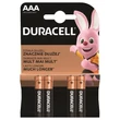 Elem, AAA mikro, 4 db, DURACELL 