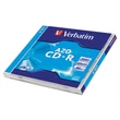 CD-R lemez, Crystal bevonat, AZO, 700MB, 52x, 1 db, normál tok, VERBATIM 