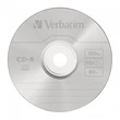 CD-R lemez, Crystal bevonat, AZO, 700MB, 52x, 50 db, hengeren VERBATIM 