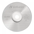 CD-RW lemez, újraírható, SERL, 700MB, 8-10x, 10 db, hengeren VERBATIM