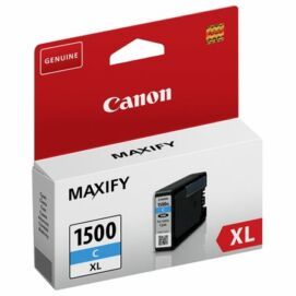 Canon® PGI-1500C XL eredeti cián tintapatron, ~900 oldal (pgi1500xl)