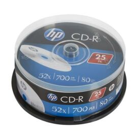 CD-R lemez, 700MB, 52x, 25 db, hengeren, HP