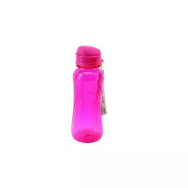 Kulacs, 500 ml, műanyag, pink