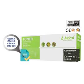 HP -hez, CE285A  / Canon-hoz CRG-725 (CB435A, CB436A)  utángyártott toner (~2000 oldalas)