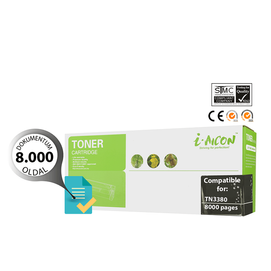 Brother -höz TN-3380   fekete utángyártott toner (8000 oldalas)