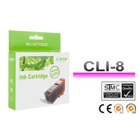 Canon -hoz, CLI8M, CLI-8M ! CHIPES ! magenta utángyártott tintapatron (~500 oldalas)
