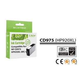 Utángyártott HP CD975A Tintapatron Black ECOPIXEL No.920XL