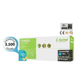 Samsung -hoz CLP680C cián (CLT-C506L)  utángyártott toner (3500 oldalas)