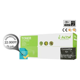 Minoltá -hoz TN-114 FEKETEUTÁNGYÁRTOTT toner (~11000 oldal, TN114 ) 106B