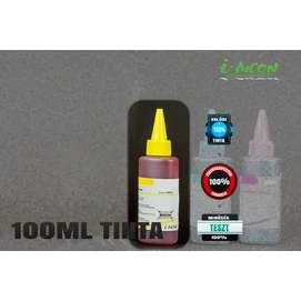 SÁRGA színű 100 ml-es univerzális utántöltő i-AICON™ tinta Brother, Canon, Epson, HP, Lexmark tintapatronokhoz ► Legális! ◄