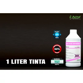 Epson tintapatronokhoz utángyártott VILÁGOS MAGENTA i-AICON tinta, 1000 ml-es kiszerelés